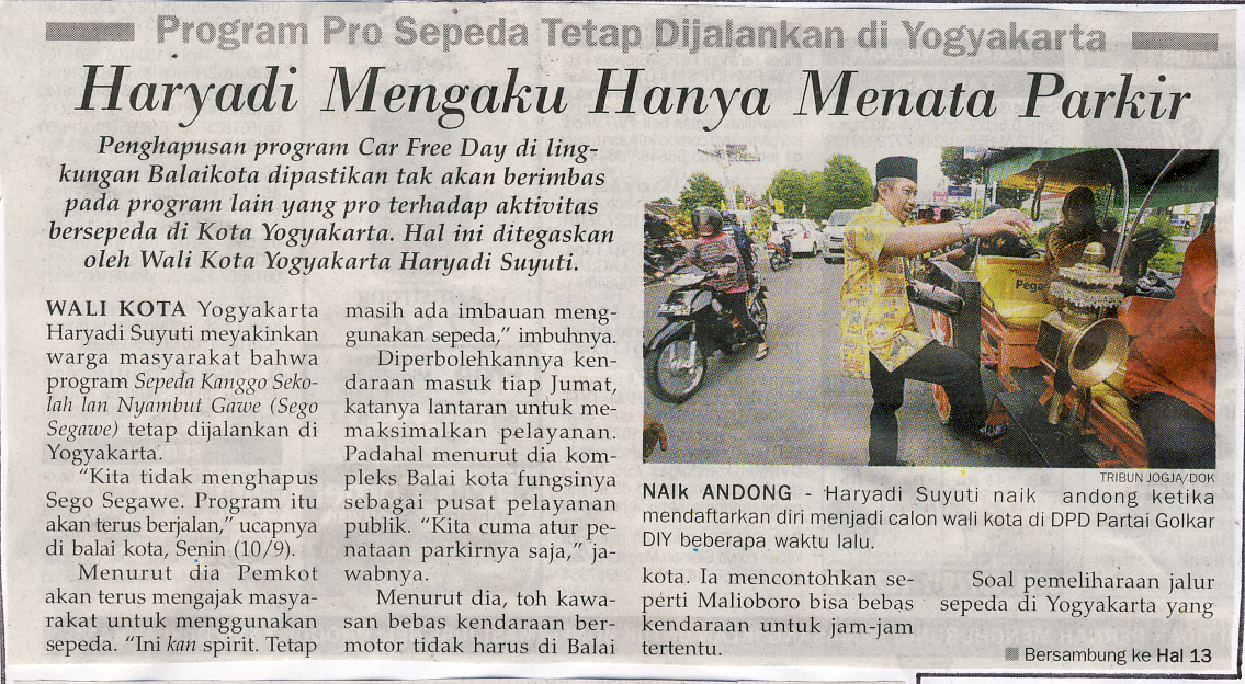 Kliping jogja terbaru